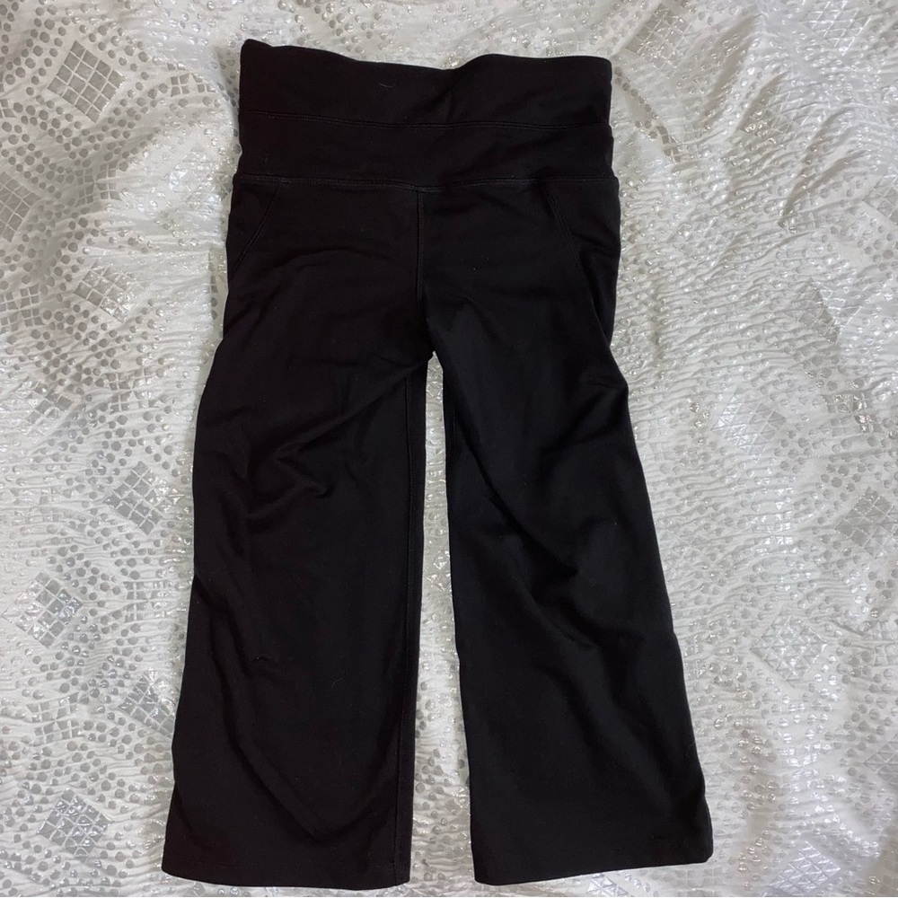 Champion leggings size xs black cropped lounge pants